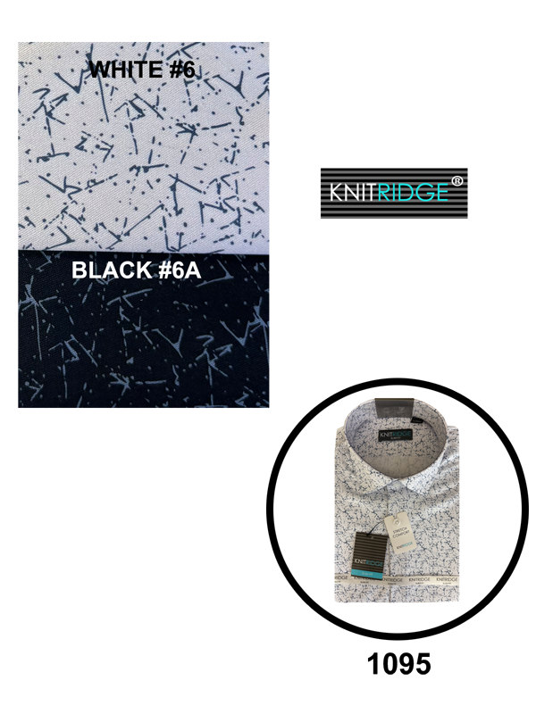 Knitridge® Long Sleeve Slim Fit Print Shirts - Collection 2